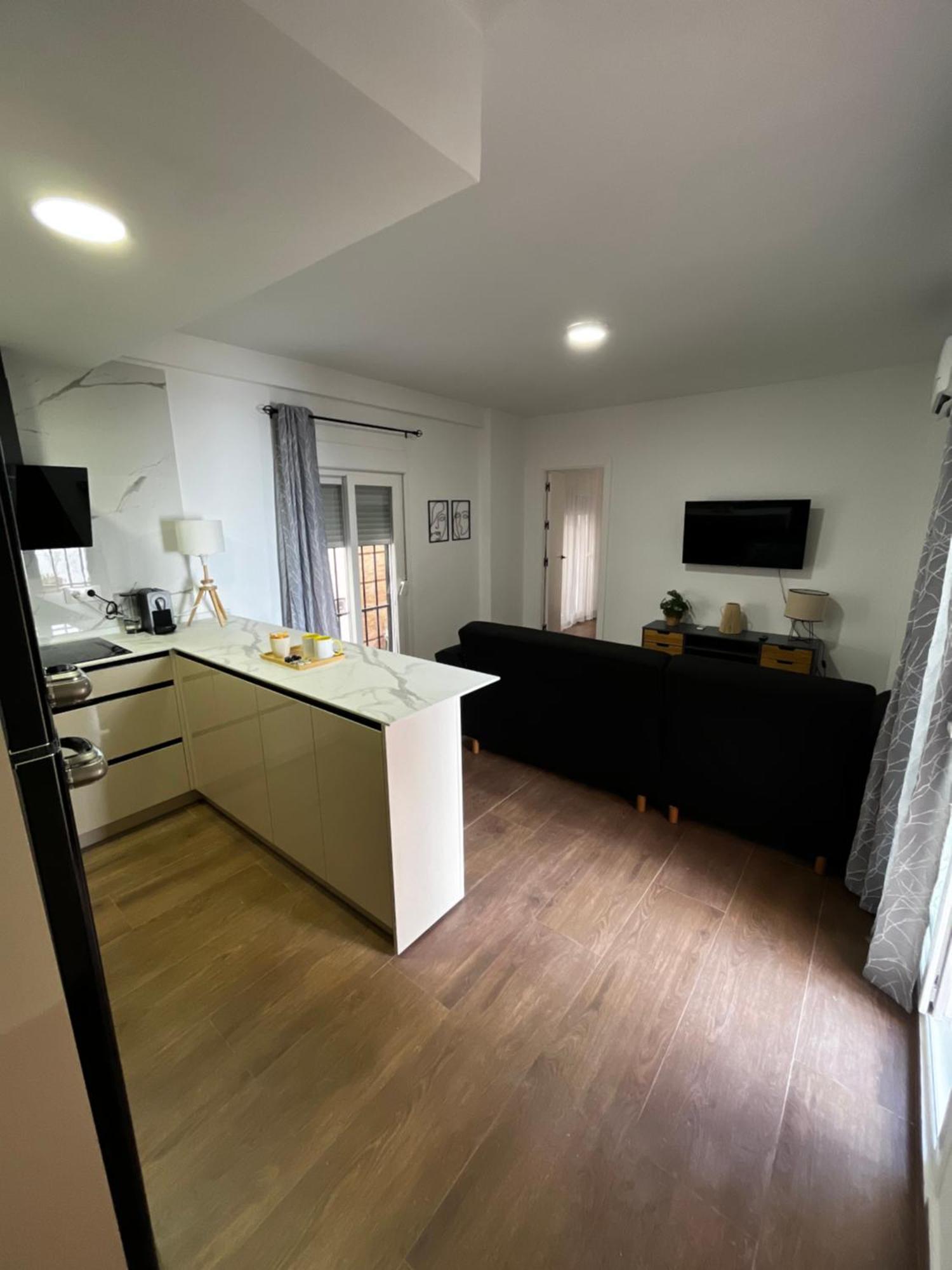 Apartamento Argote De Molina Sevilla Bagian luar foto